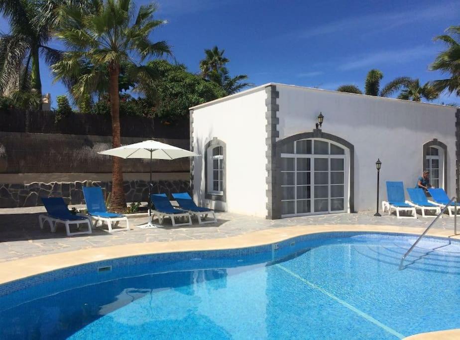 Lovely Villa - Pool Front, Private Roof Terrace, Wifi Fiber Optic Corralejo Eksteriør billede